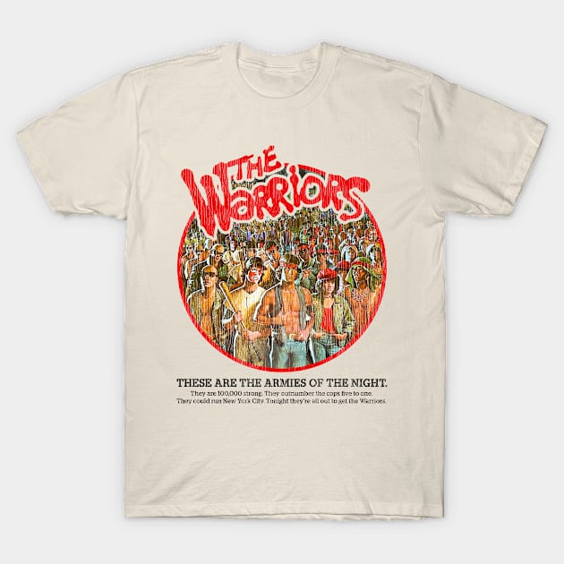 The Warriors Worn Out Lts T-Shirt by Alema Art